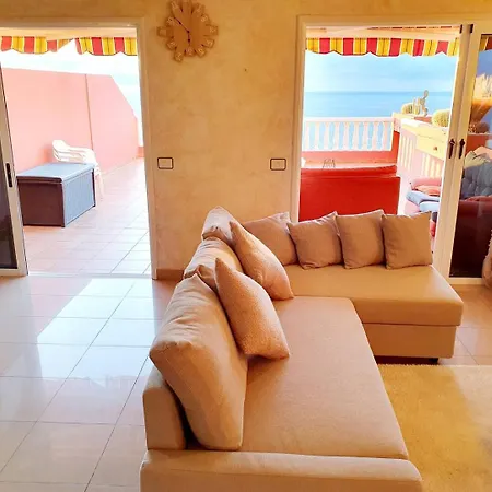 아파트 Fantastic View Terrace By Dream Homes Tenerife 푸에르토 데 산티아고
